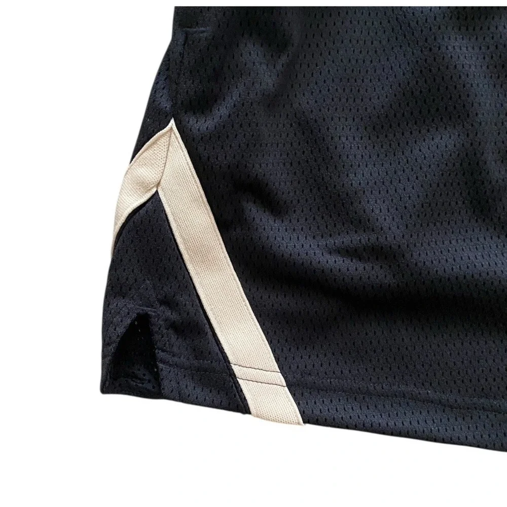 Adidas Mens Select Shorts Black & Crystal Sand Size XL - Pockets - Basketball